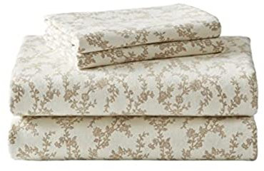 Laura Ashley Flanelle complète de lit, Flanelle, Victoria, Entier