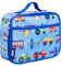 Wildkin Brotdose für Kinder, Textil, Blue Transport, Einheitsgröße