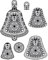 Viva Decor Clear-Stamps (Weihnachtskugeln & Glocke) Silikon Stempel - Prägung Stempel - DIY Dekoration stanzen - Stempel Silikon - DIY Stamp - Stempel Prägung - Designed in Germany