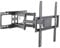 Metronic 451066 - Soporte Para Monitores Y Tv De 42-55 106-140Cm, Inclinable, Orientable Y Desplegable, Negro