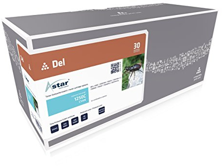 Astar AS14125 Toner kompatibel zu DELL 1250C, 1400 Seiten, cyan