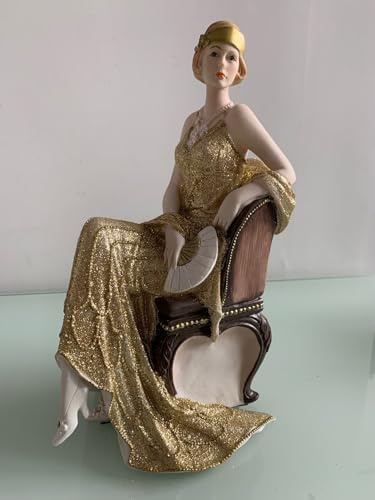 Gaynor Gold Glitter Broadway Belle Figurine