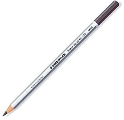 Aquarellfarbstift grau