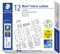 Staedtler Lot de 12 250 03-HB Recharges pour Porte-mine Noir