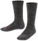 FALKE Unisex Kinder Socken Active Warm K So Wolle Funktionsmaterial dick atmungsaktiv einfarbig 1 Paar, Grau Asphalt Melange 3180, 31-34