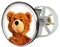 Waschbeckenstöpsel Design Paulchen | Abfluss-Stopfen aus Metall | Excenterstopfen | 38 – 40 mm