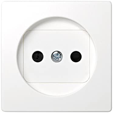 Simon 73040-60 placa de pared y cubierta de interruptor Blanco
