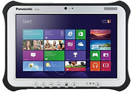 PANASONIC Toughpad FZ-G1mk3 Tab. Core i5-5300U 2,3 GHz 25,7cm 10.1 WUXGA 4GB 128GBSSD W8.1 Pro Cam 2xUSB FZ-G1L0014E3