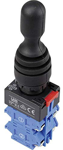 TRU Components LAS0-K-40C41 Joystick 250 V/AC Hebel gerade Schrauben IP67 1 St.