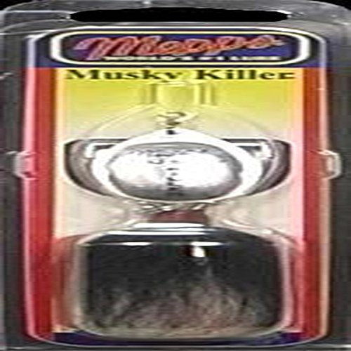 Mepps Spinnerbait Musky Killer Silver-WHT-TAIL