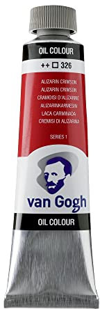 Van Gogh Peinture à l'huile Ali Crimso, Rouge Alizarine, 40 ml, 1 unité
