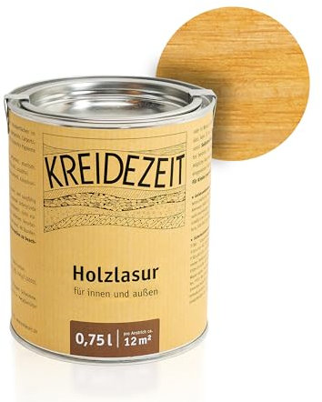 Holzlasur für Innen und außen 0,75 l farbig (Kiefer)
