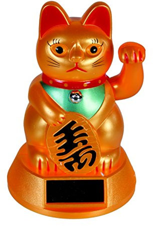 Out of the Blue Winkekatze, Gold