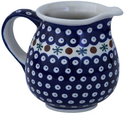 Original Bunzlauer Keramik Milchkanne / Saftkanne 1.6 Liter, Ø21.5cm, H=18.0cm im Dekor 41