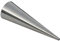 DE BUYER -3006.25 -moule conique inox pour cornet ø 2.5, Argent