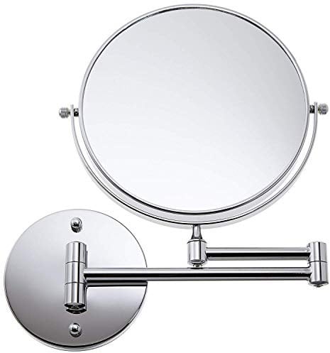 Loywe 5 Fach Normal Kosmetikspiegel Schminkspiegel Rasierspiegel klappbar Wandspiegel LW31(5 Fach)