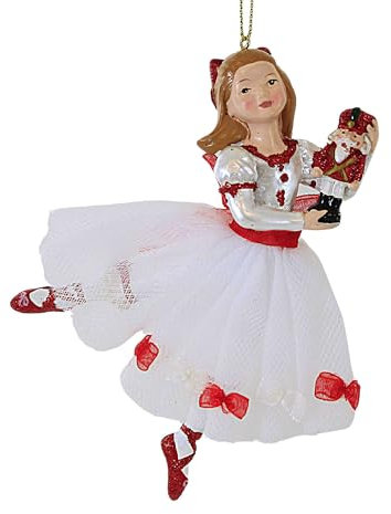 Kurt Adler Clara aus der Nutcracker Suite, Kunstharzfigur (13,97 cm)