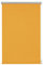 GARDINIA Thermo-Rollo mit Thermo-Rückseite zum Klemmen oder Kleben, Höchste Lichtreflektion, Energiesparend, Lichtundurchlässig, Alle Montage-Teile inklusive, EASYFIX Rollo Thermo, Orange, 60 x 150 cm (BxH)