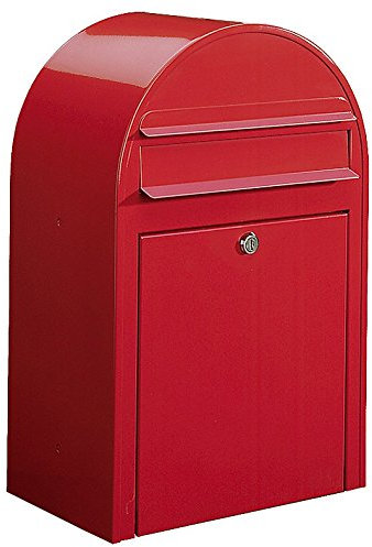 Bobi Classic Briefkasten RAL 3001 rot Wandbriefkasten