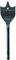 Century Drill & Tool 36496 Lazer Spade Bit, 1-1/2