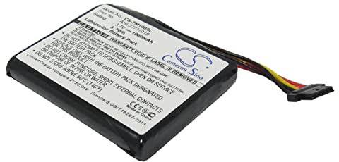 1000 mAh Akku für TomTom Go Live 1005, GO LIVE 1000, Go Live 1000 Regional