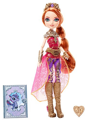 Mattel Ever After High DHF37 - Modepuppen, Drachenspiele Holly
