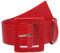 Beltiscool - Cintura da donna in pelle verniciata Rosso Large/X-Large - 40