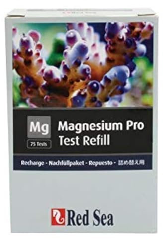 Red Sea Fish Pharm are21416 Reagenz Magnesium Pro Refill-Kit Für Aquarium, 100 Tests