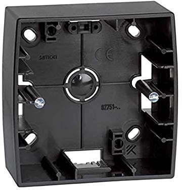 Simon - 82750-38 caja superficie baja 1elemento s-82 grafito Ref. 6558238150