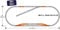 Roco Gleisset B1 1435 mm Modellbahn Track Set Bahnspielzeug