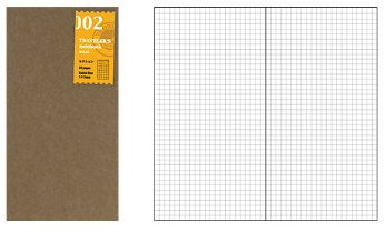 Midori Traveler's Notebook -Standard Size (Refill 002)