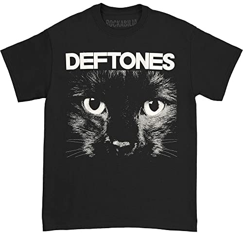 Deftones Men's Sphynx Short Sleeve T-Shirt, Black, XX-Large
