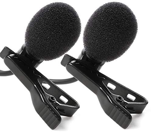 IK Multimedia iRig Lavalier/Lapel/Clip-On Microphone for Mobile Devices (2 pack)