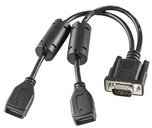 Honeywell VM3052Cable VM3 USB-Y-Kabel, D15-Stecker auf zwei Typ-A-Stecker