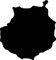 blattwerk-design Insel,Inseln, KFZ-Aufkleber, Gran Canaria M090 Silber