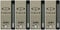 Parker Quink Fountain Pen Long Ink Cartridges Permanent Black x 20 (4x5)