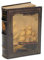 zeitzone Hohles Buch mit Geheimfach Buchversteck Segelschiff Antik-Stil 26cm