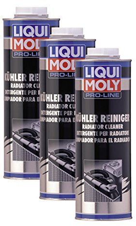 3X LIQUI Moly 5189 Pro-Line Kühler-Reiniger Kühlsystem Additiv 1L