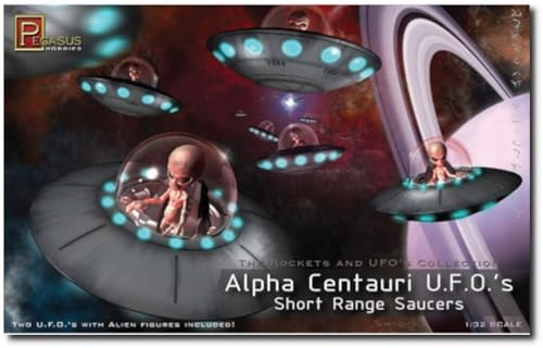 Pegasus PG9102 - Alpha Centauri UFO, 2 Bausätze