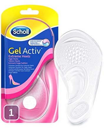Scholl Gel Activ Comfy Insoles Extreme Heels, UK 3-7.5