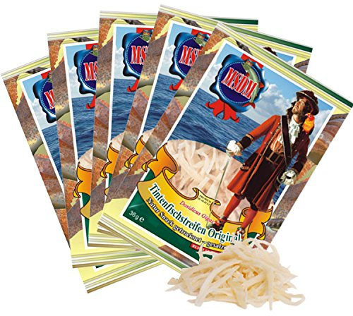 MSDM Tintenfischstreifen Original (DOSIDICUS GIGAS) 5 Stück Schwarz Gestreift Vorhang Wohnzimmer Dekoration