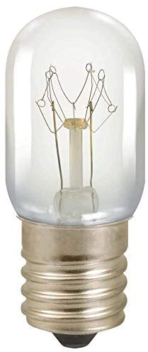 Crompton Lamps 15W 22x50mm Microwave IES-E17 2800K Warm White Clear 90lm IES Screw E17 Incandescent Light Bulb