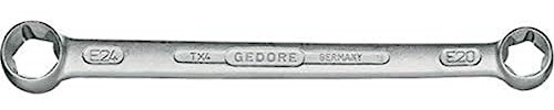 GEDORE TX-4 E6xE8 Doppelringschlüssel; Gerade Design; Für Außen TX-Schrauben; Professionelles Handwerkzeug; Langlebig & Präzise