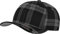 Flexfit Unisex 6197-Flexfit Tartan Plaid Mützen, blk/Gry, L/XL
