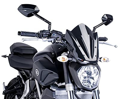 Puig 7015N Naked New Generation Sport model specific design, Black