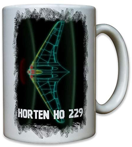 Horten Ho 229 H IX Luftwaffe WK 2 Nurflügler Gothaer Waggonfabrik Tasse #9208 t