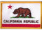 Everflag Patch zum Aufbügeln oder Aufnähen : California Kalifornien - Klein