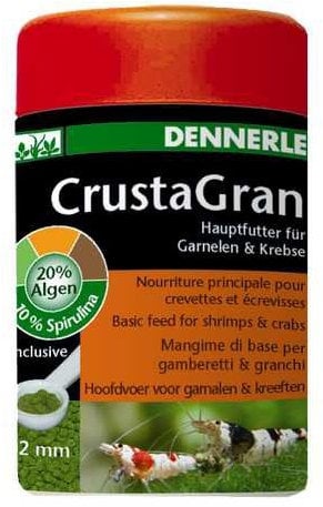 Dennerle CrustaGran - artgerechtes Hauptfutter für Garnelen und Zwergflusskrebse