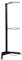 Body-Solid (GSR10B Stability Ball Rack, Vertical Storage for Home and Commercial Gym, Grey/Black