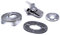 Turnbutton Fastener Cloth to Cloth kit Eyelet, Bases, Studs for Boat Canopy Canvas Cover Twist Fastener …